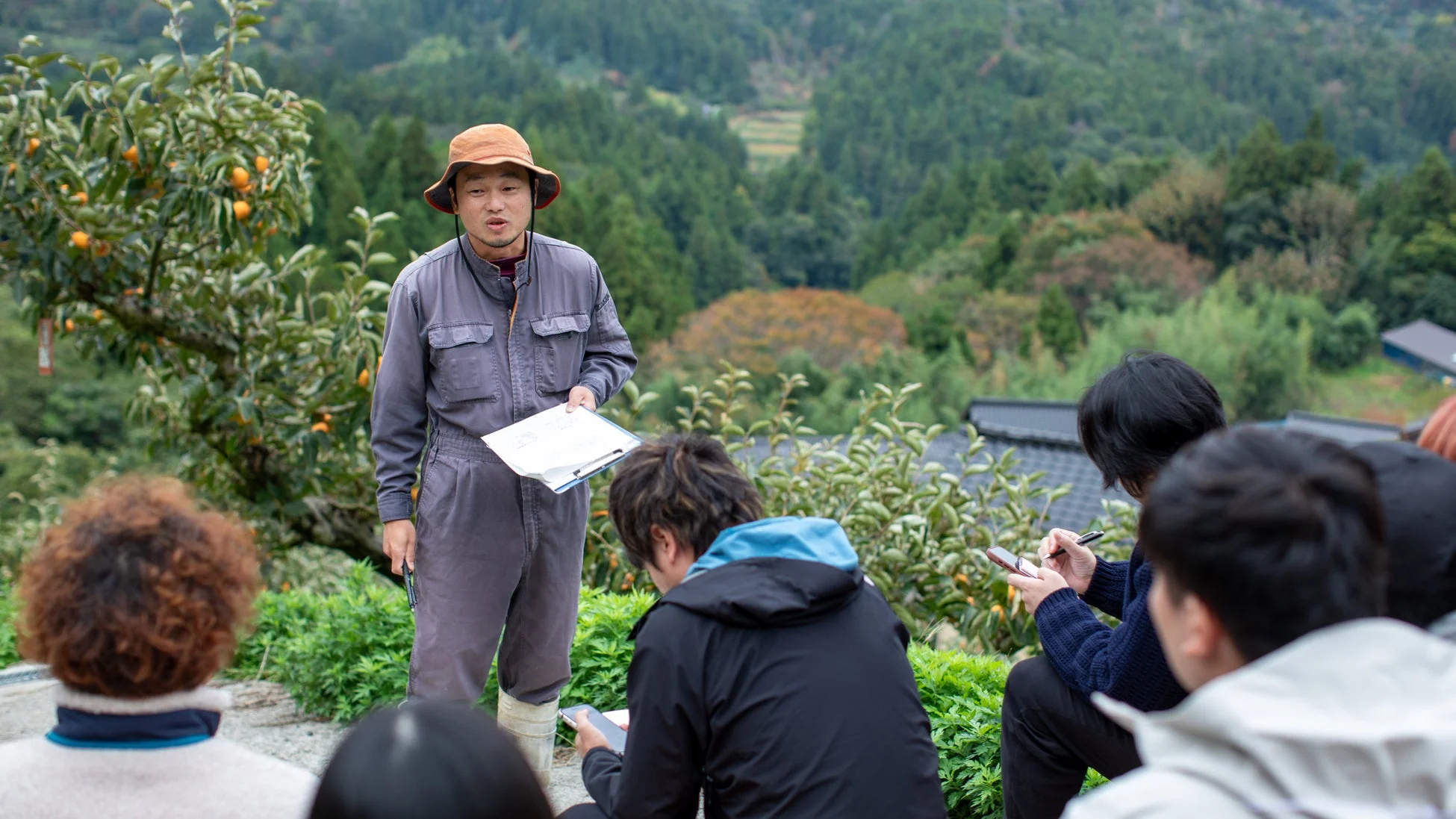 現地調査の様子