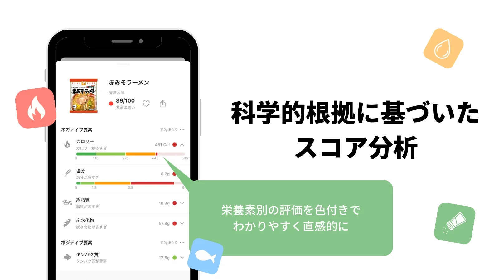 アプリUI（ラーメンのスコア分析）