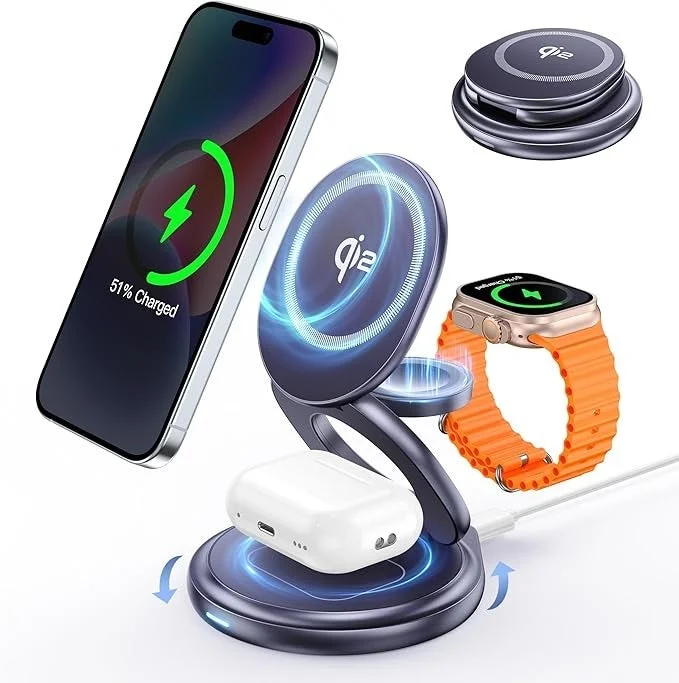 Qi2対応ワイヤレス充電器