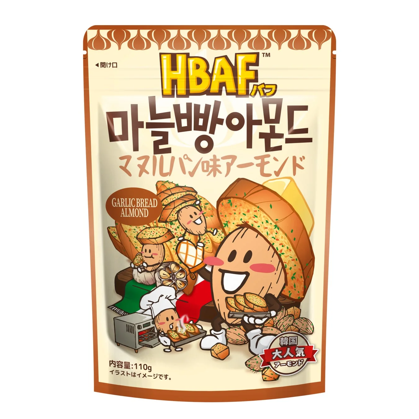 マヌルパン味アーモンド