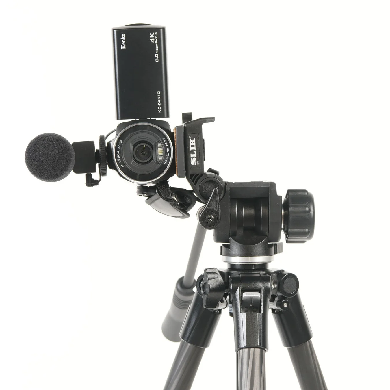 ケンコー4KビデオカメラとSLIK三脚