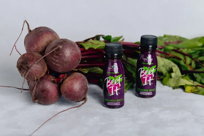 ビーツとショットタイプのビーツジュース