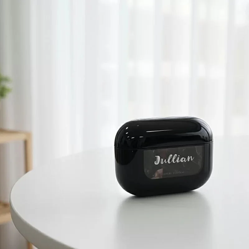 AirPods Pro 3オリジナルハードケースの持ち運びイメージ