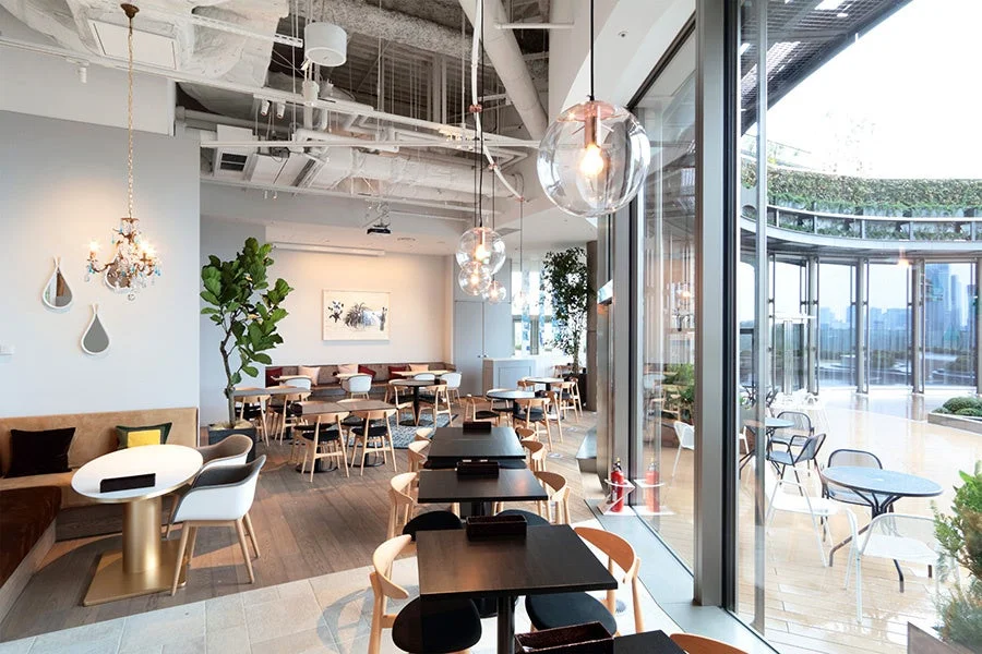 DRAWING HOUSE OF HIBIYAのテラス席