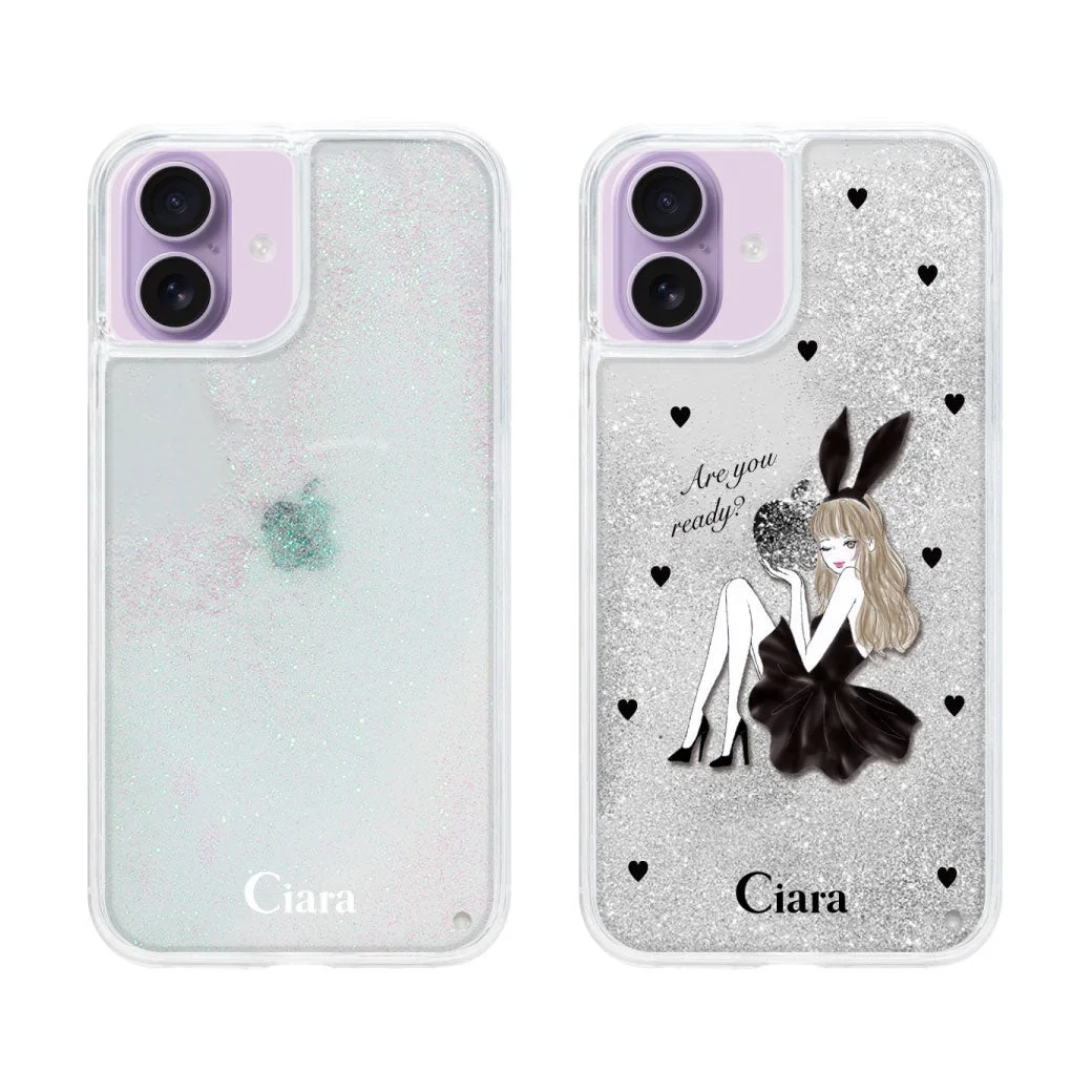 グリッターオイルクリアケース