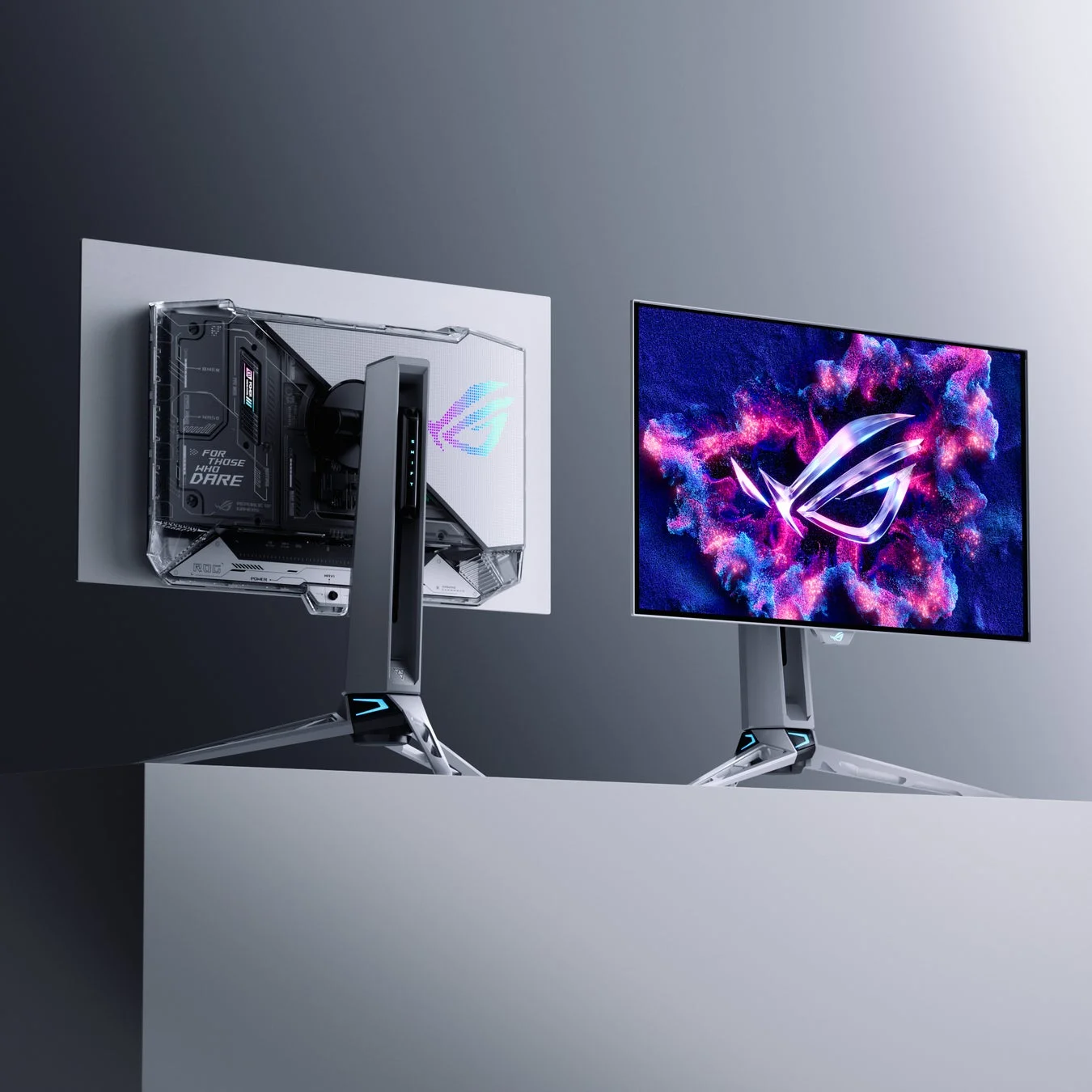 ROG Swift OLED PG27AQWP-Wの全体像