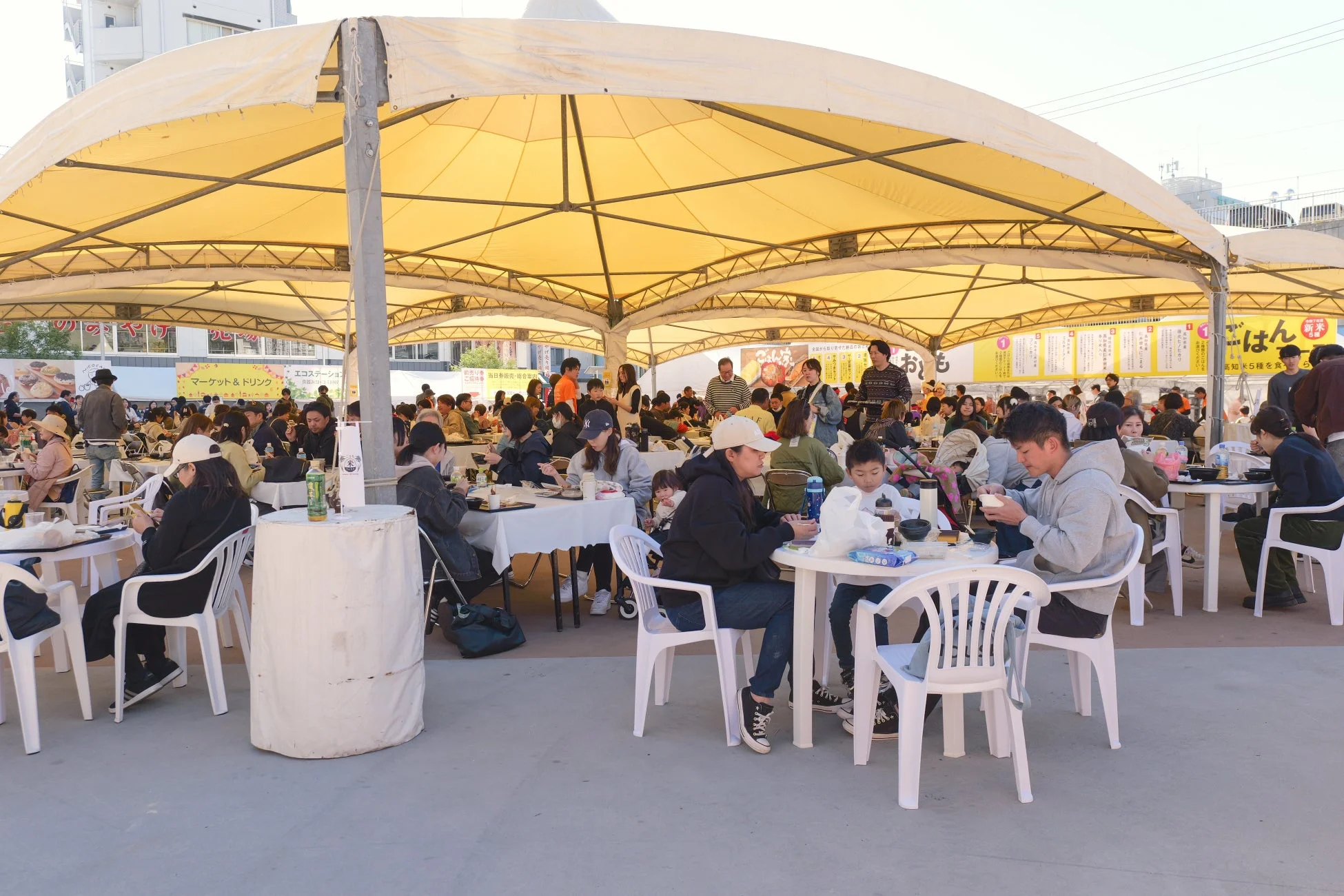 こうち米フェスタ会場の様子