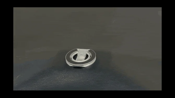 折りたたみ式リング型スタンドの画像