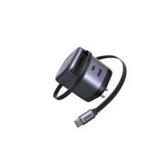 UGREEN Nexode 巻き取り式 USB-Cケーブル内蔵 充電器