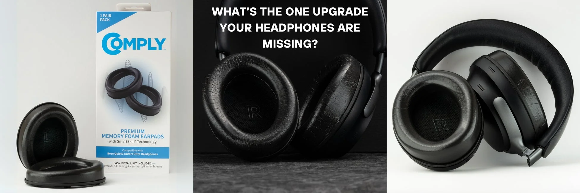 Premium Memory Form Ear Pads for Bose Quiet Comfort Ultra イメージ画像