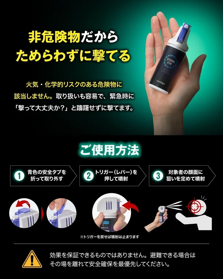 非危険物設計のSTORM EYE