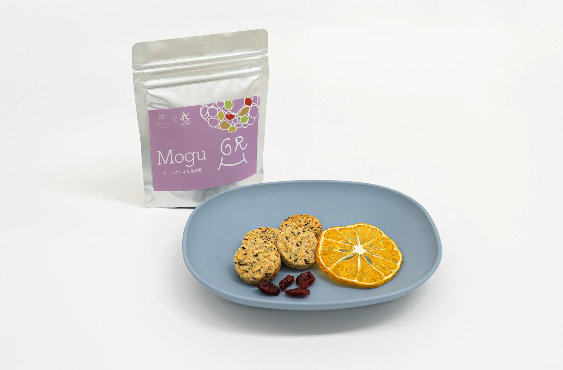 アールグレイ&黒胡椒のMoguパッケージと中身