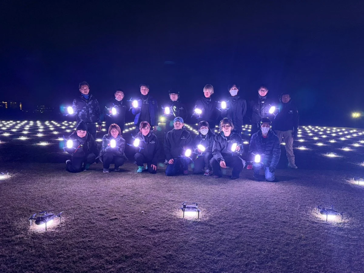 ドローンを持つ人々