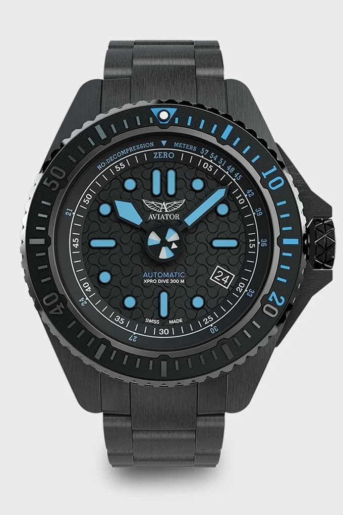 AVIATOR XPRO BREATHER (青メタルバンド)