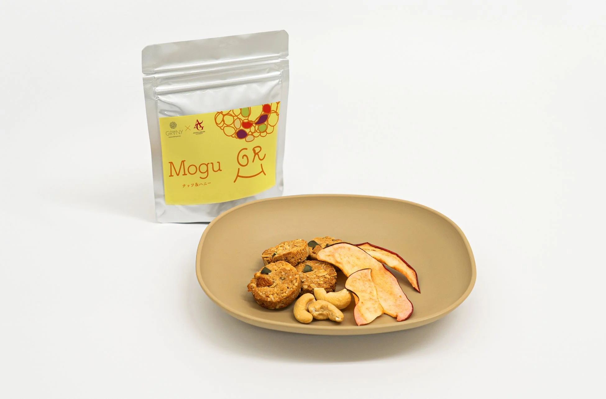 ナッツ&ハニーのMoguパッケージと中身