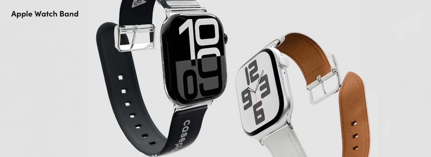 2種類のApple Watchバンドが写された画像です