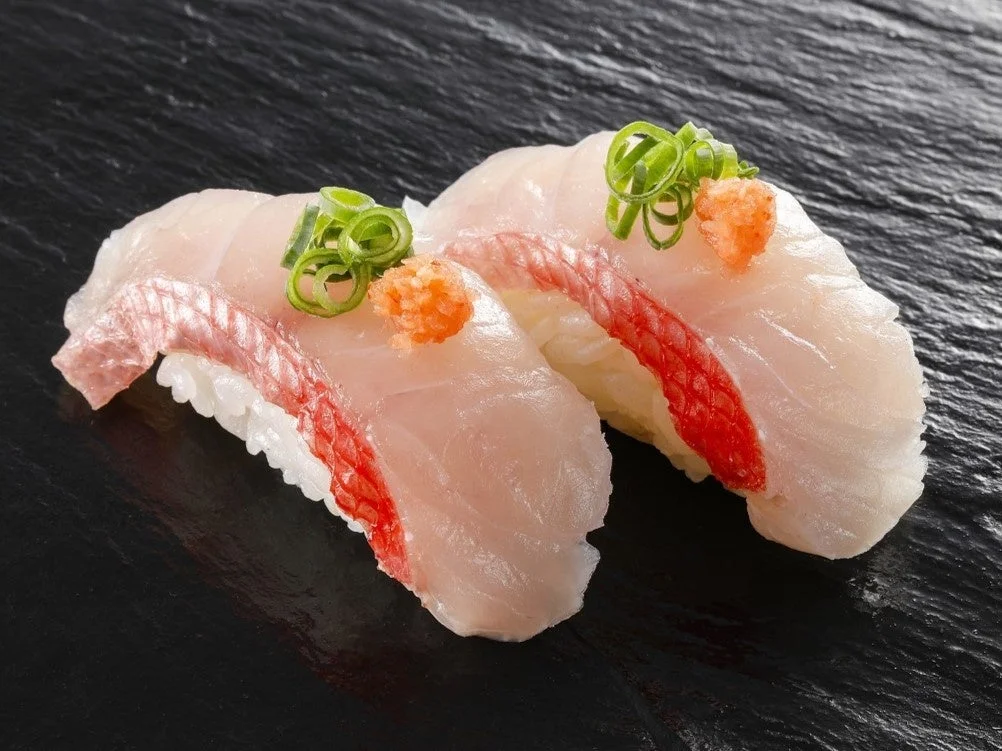 金目鯛の握り寿司