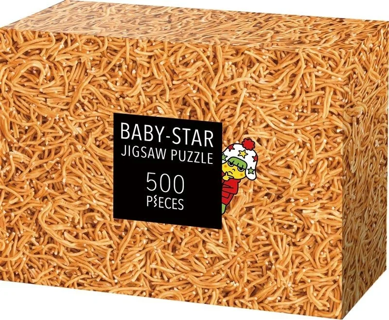 ベビースターラーメンのジグソーパズル