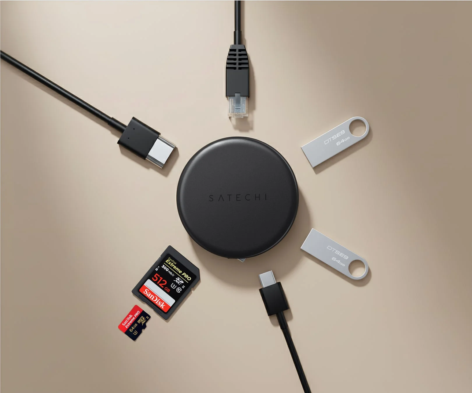 7-IN-1マルチポート設計のイメージ