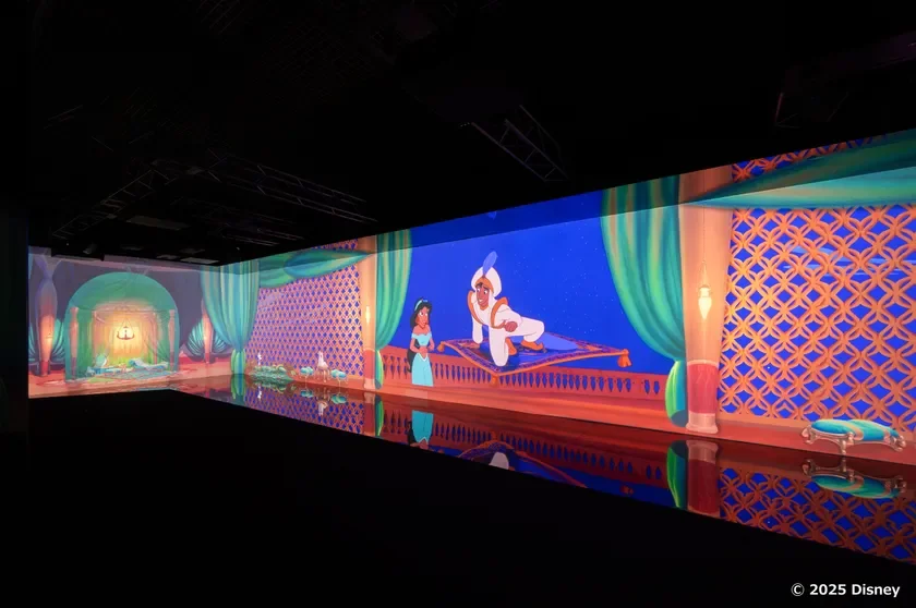 アラジンとジャスミンの魔法の絨毯