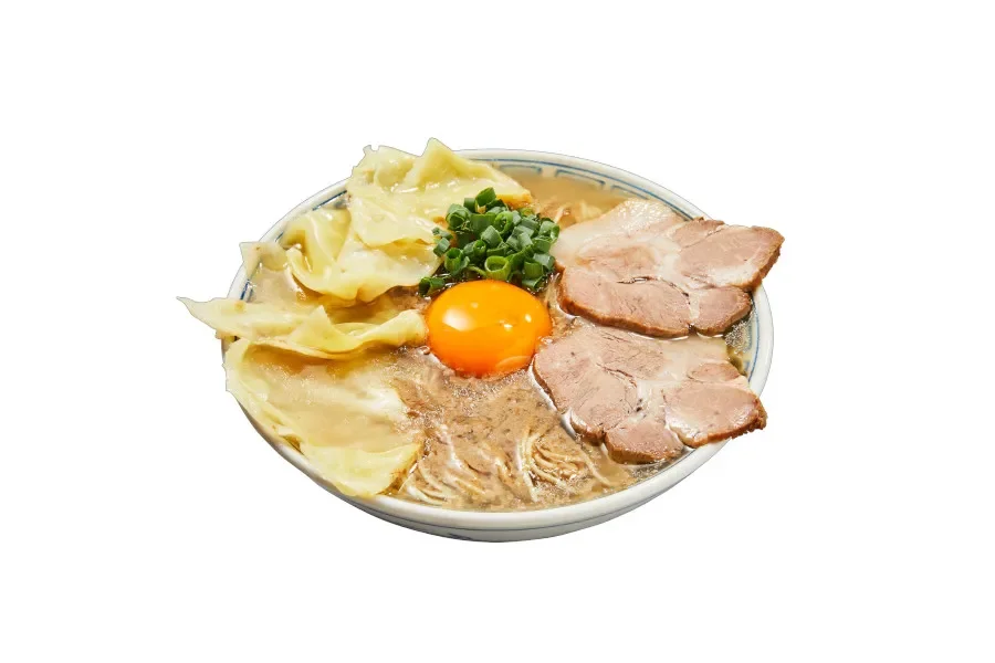 三代目 博多 だるま月見ワンタンメン