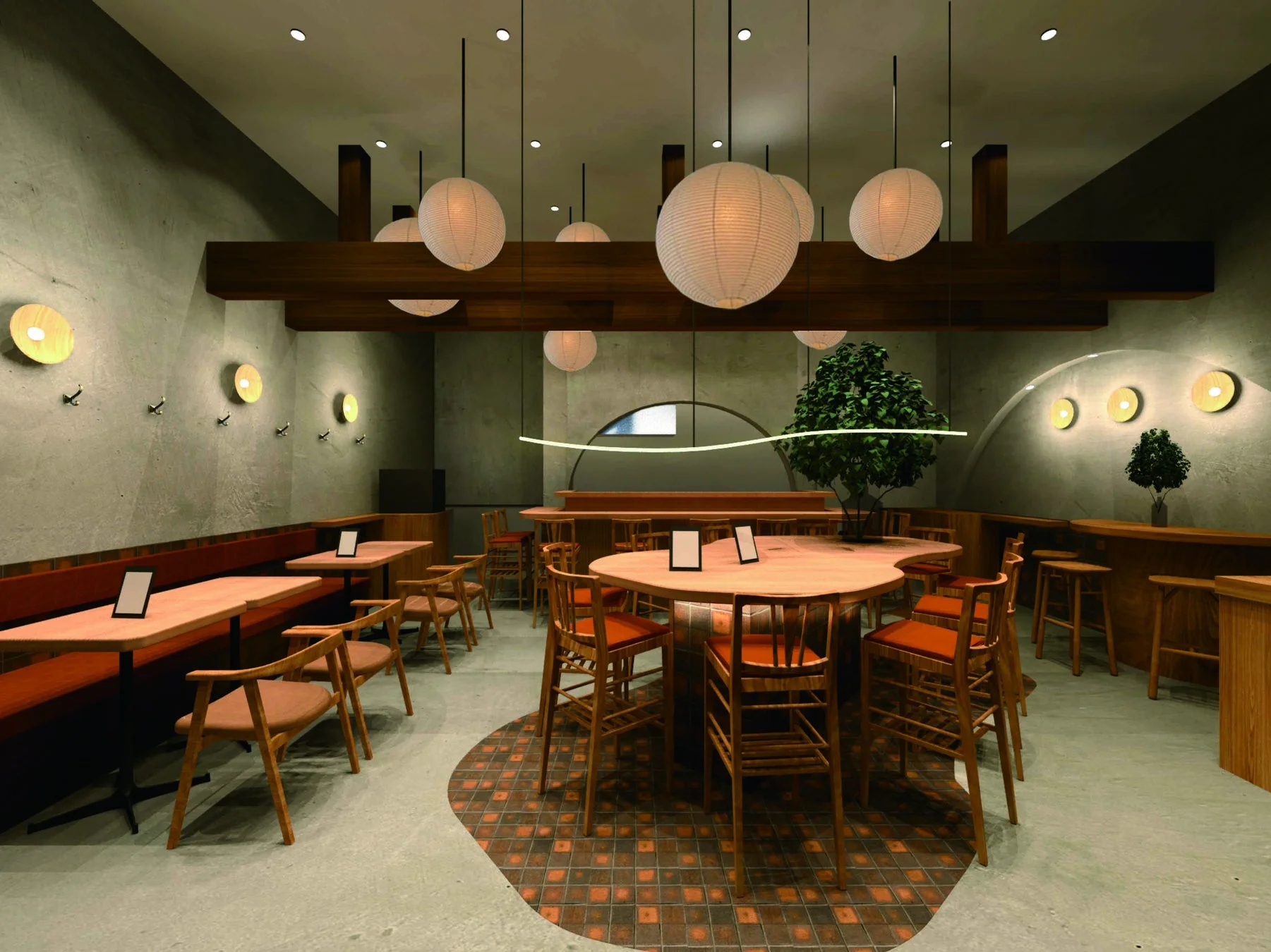 レストラン内装