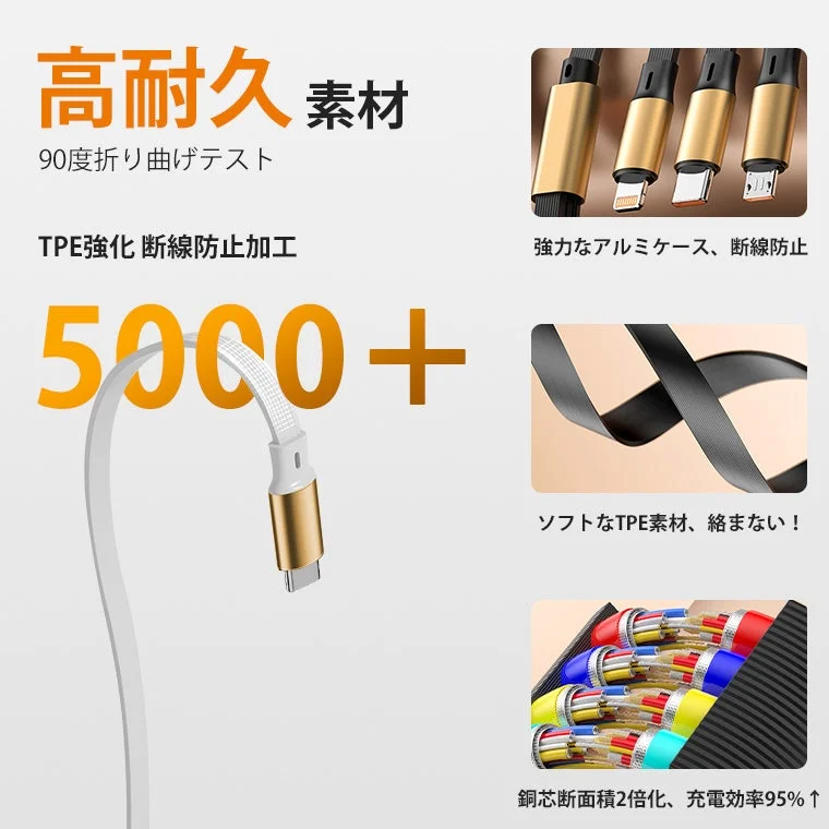 高耐久素材と断線防止