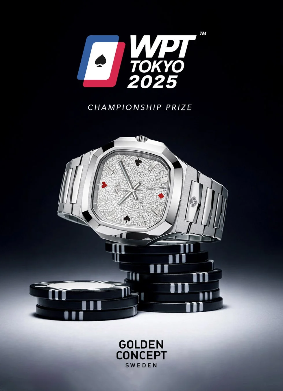 WPT TOKYO 2025 CHAMPIONSHIP PRIZE GOLDEN CONCEPT SWEDEN