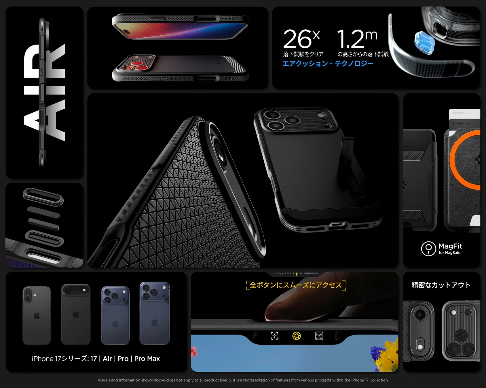 iPhoneケースの機能紹介