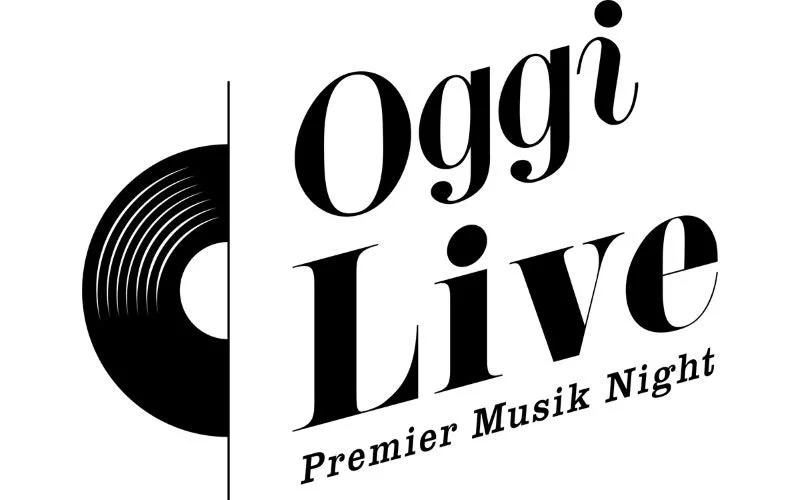 Oggi Live Premier Musik Nightの告知デザイン