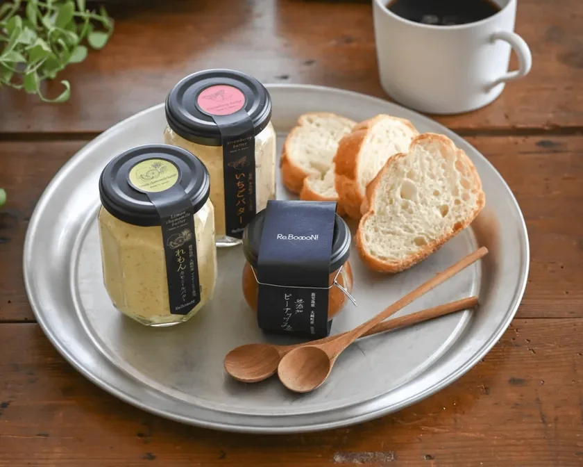 いちごバターやレモンチーズケーキバター