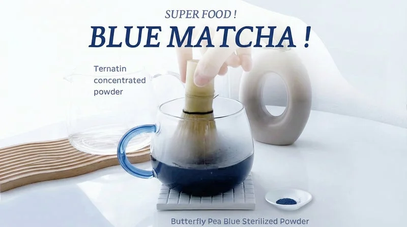 ブルーマッチャ準備風景