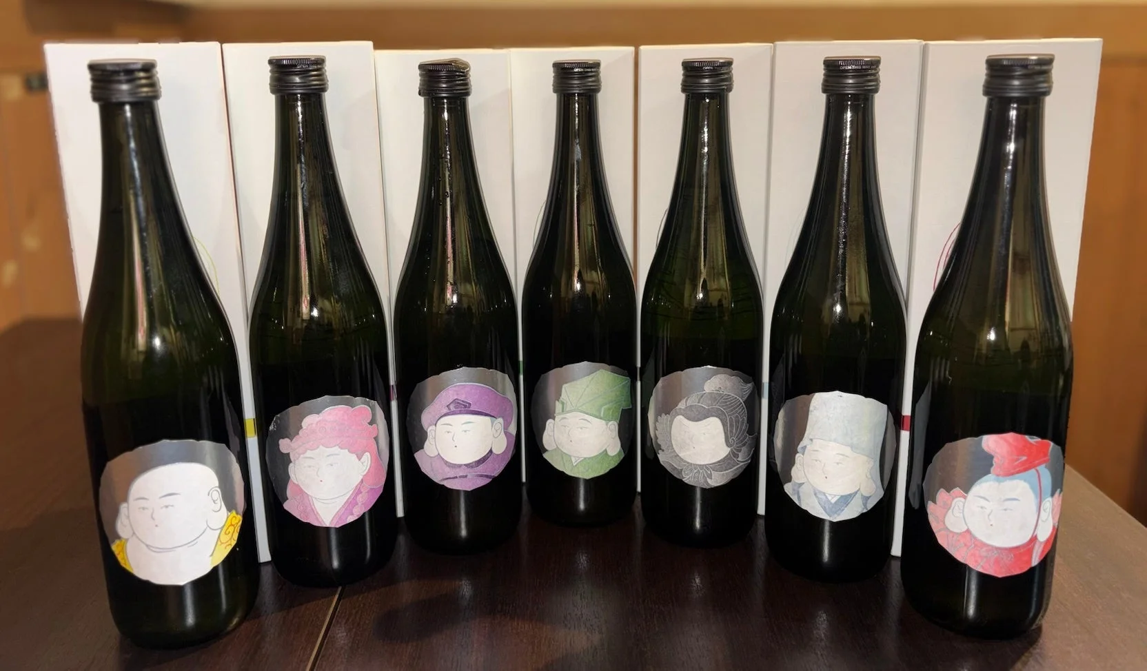 酒の七福神 飲み比べ