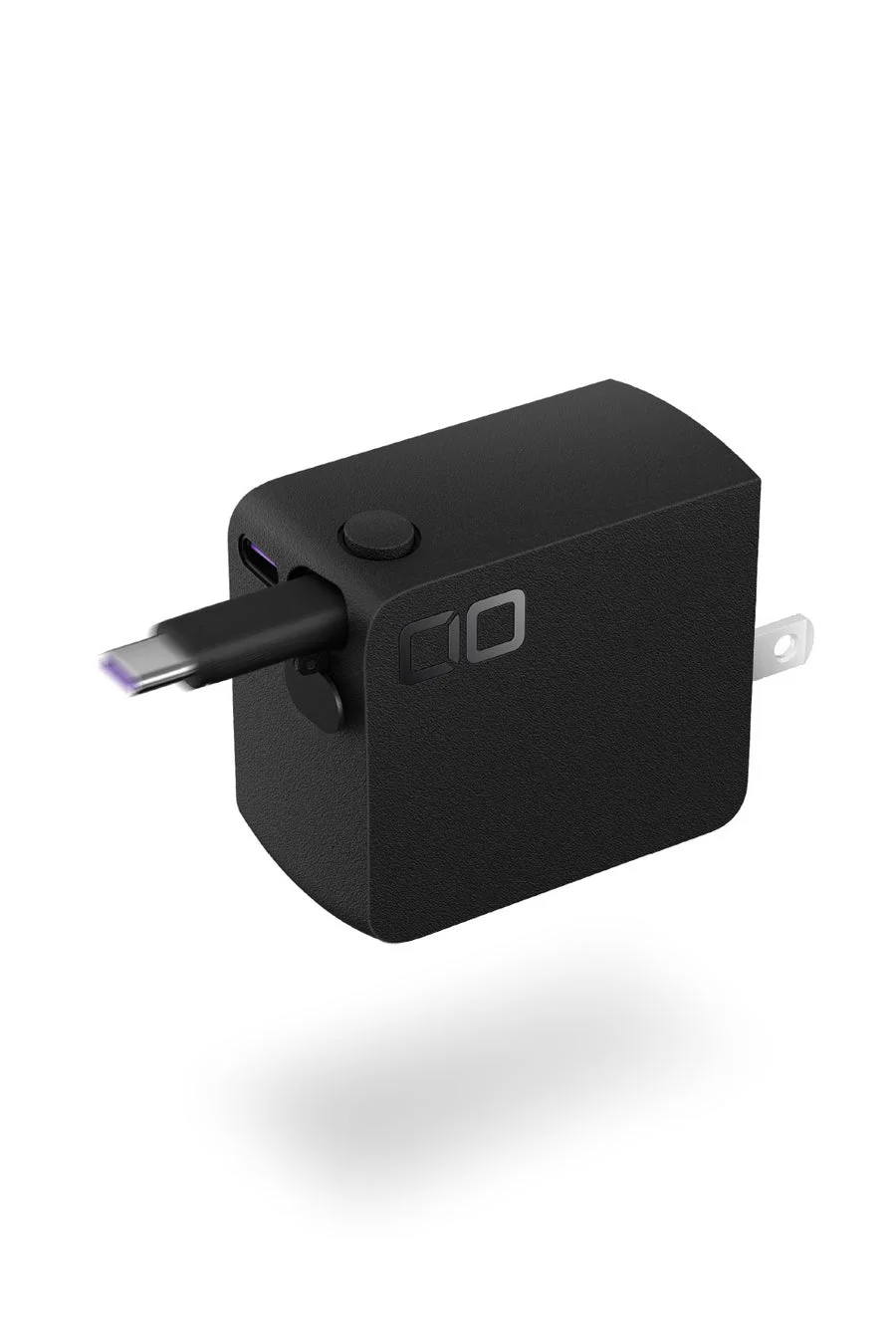 黒いUSB-C充電器