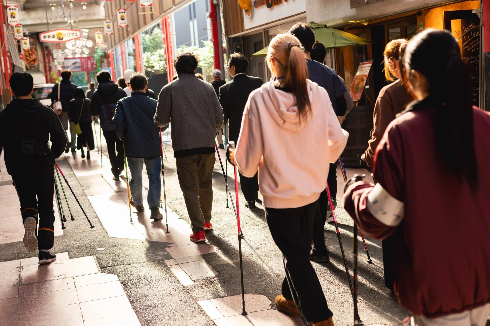 健康的なウォーキング