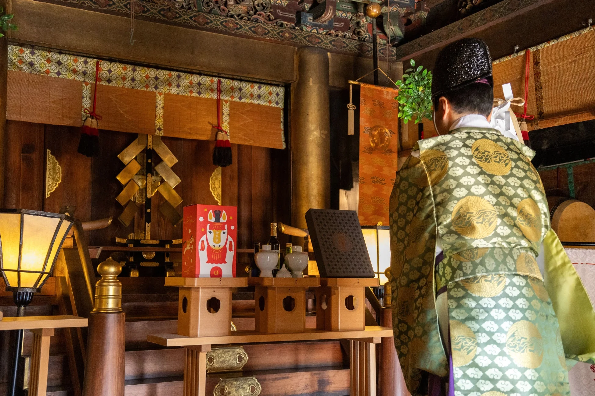 名古屋東照宮での奉納の様子