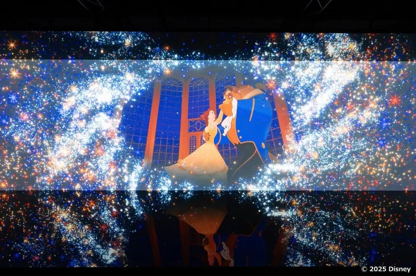 美女と野獣のダンスシーン