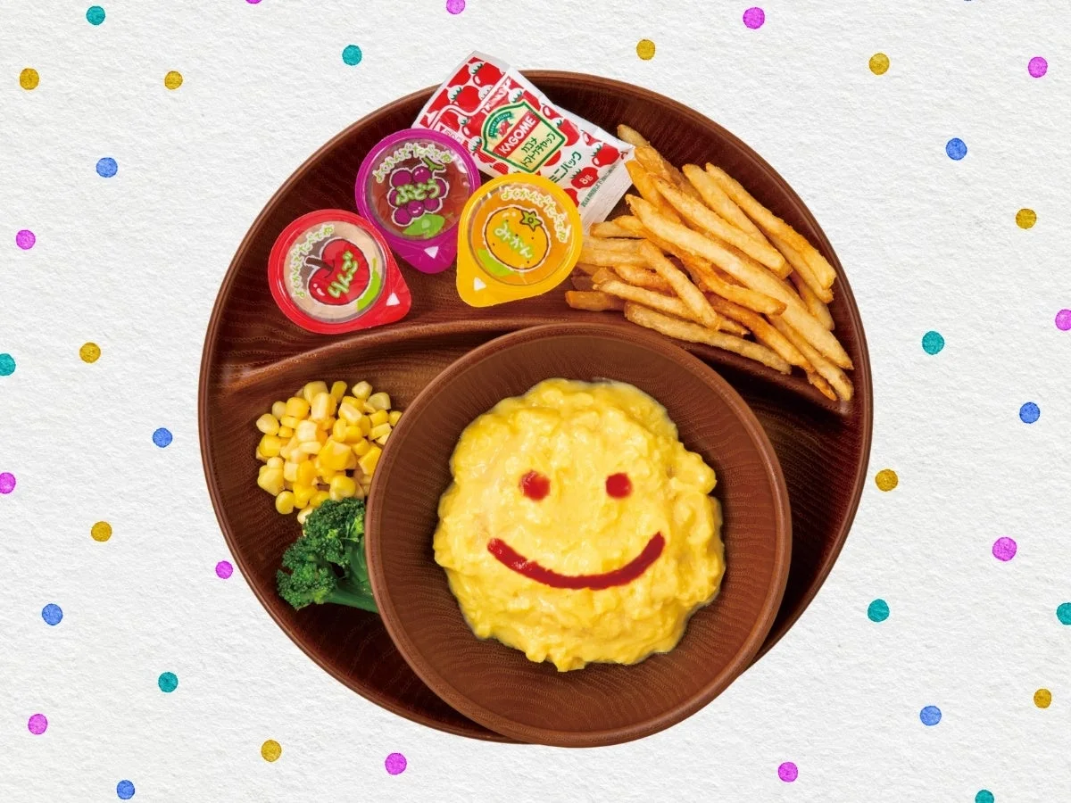 キッズ オムライスプレート