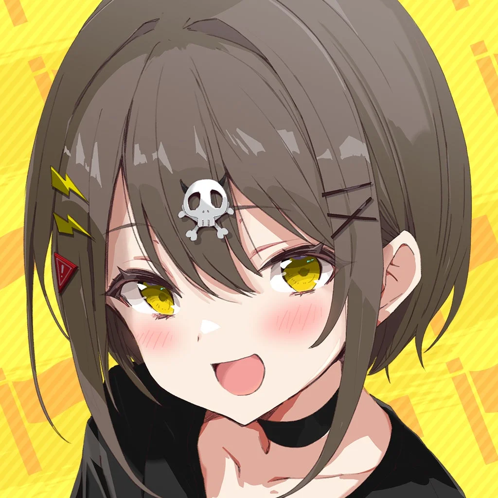 アニメ風の女の子のイラスト