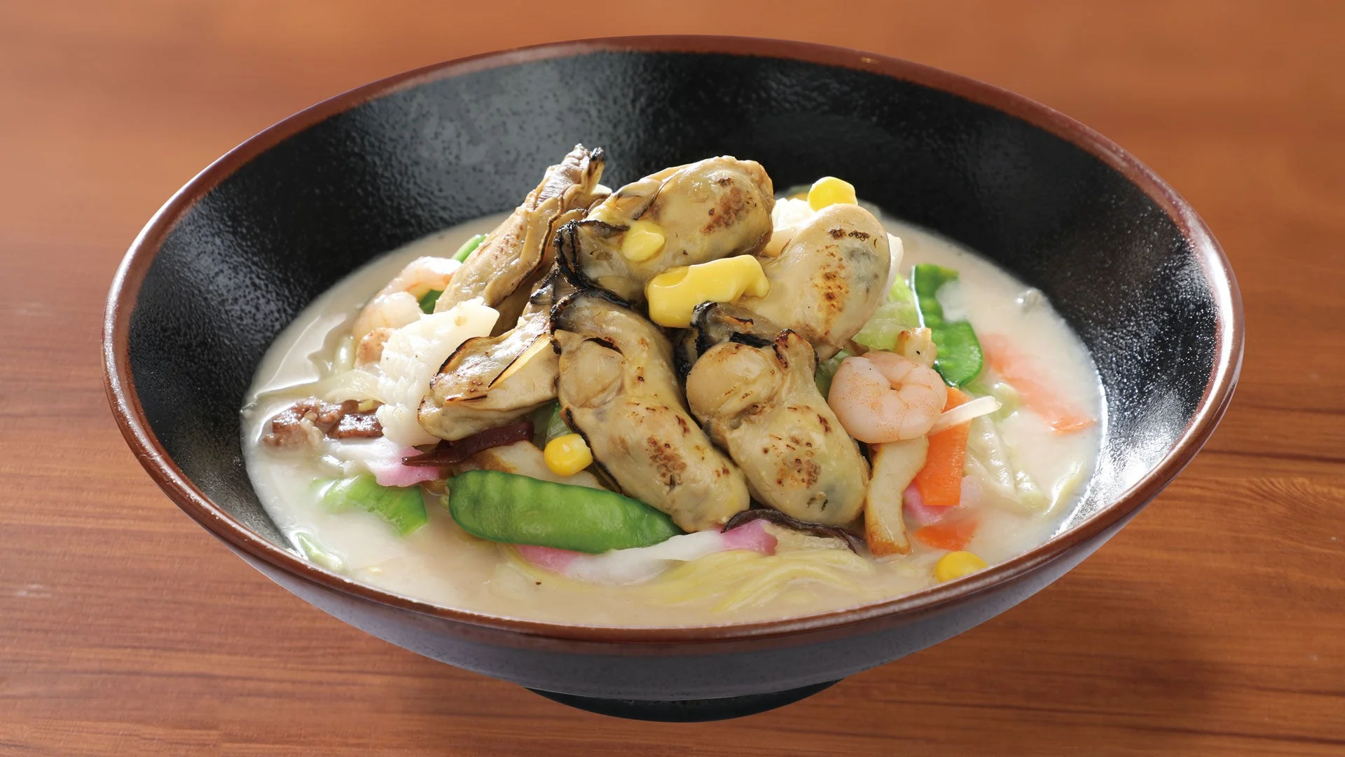 バター醤油 炙り牡蠣ちゃんめん