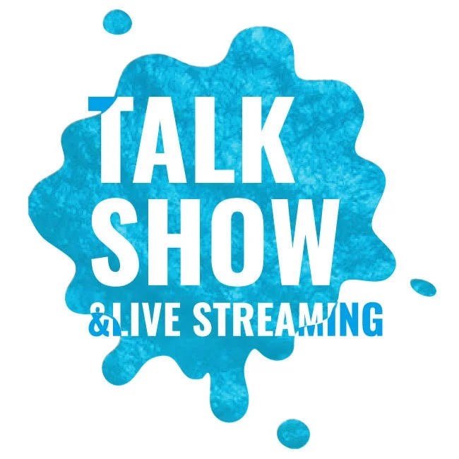 トークショー＆ライブ配信のロゴ