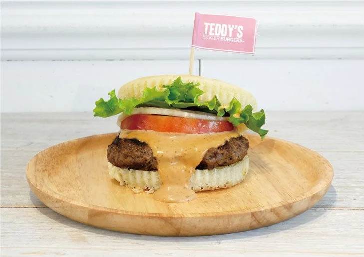 ハンバーガー全体像