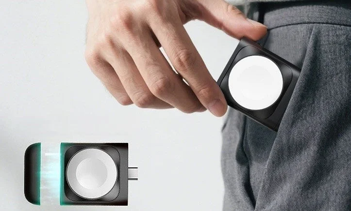 Apple Watch充電モジュールの携帯性