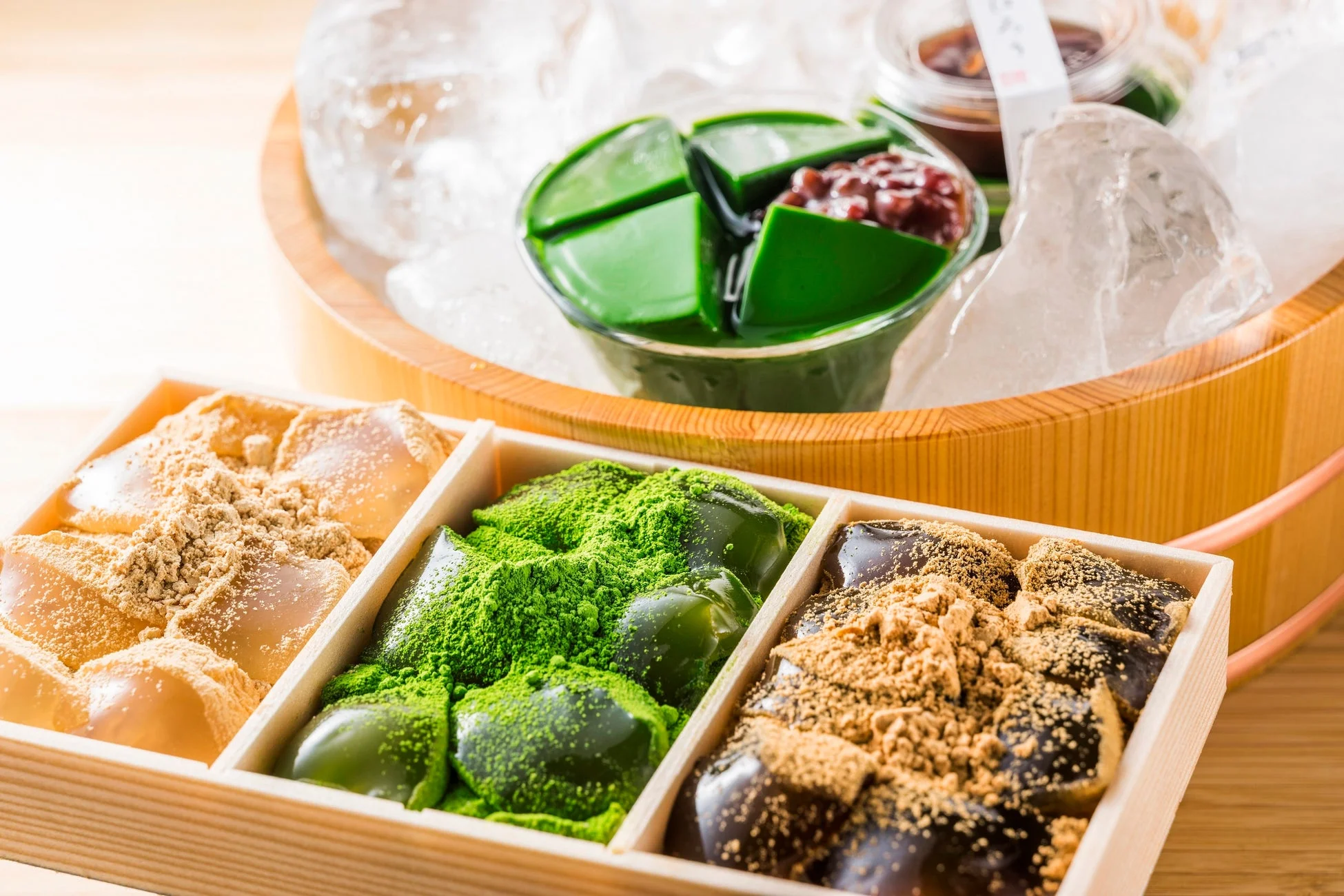 京だんご藤菜美／わらび餅3色詰合せ