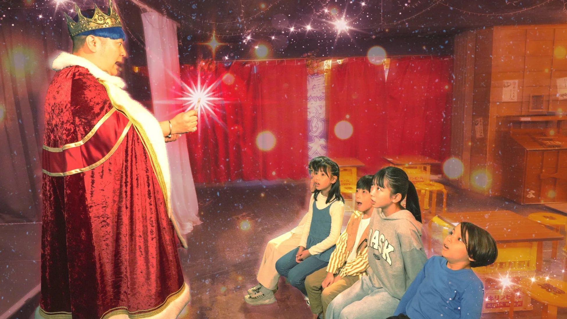 ステージマジックの様子