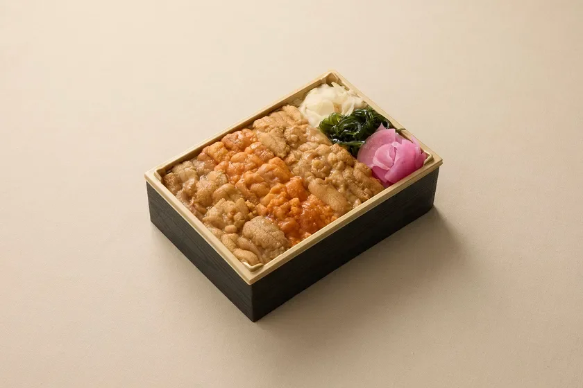 道産うに3種食べ比べ弁当