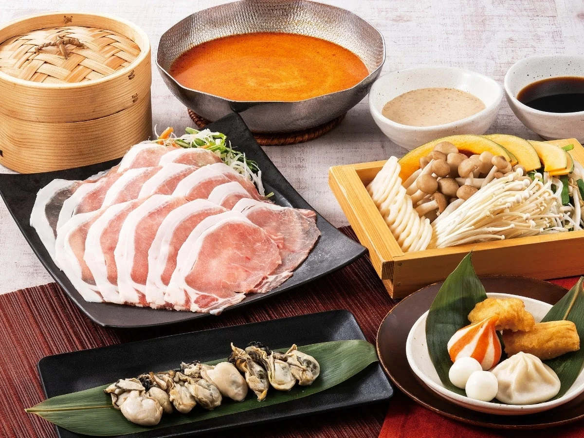 しゃぶしゃぶの食材