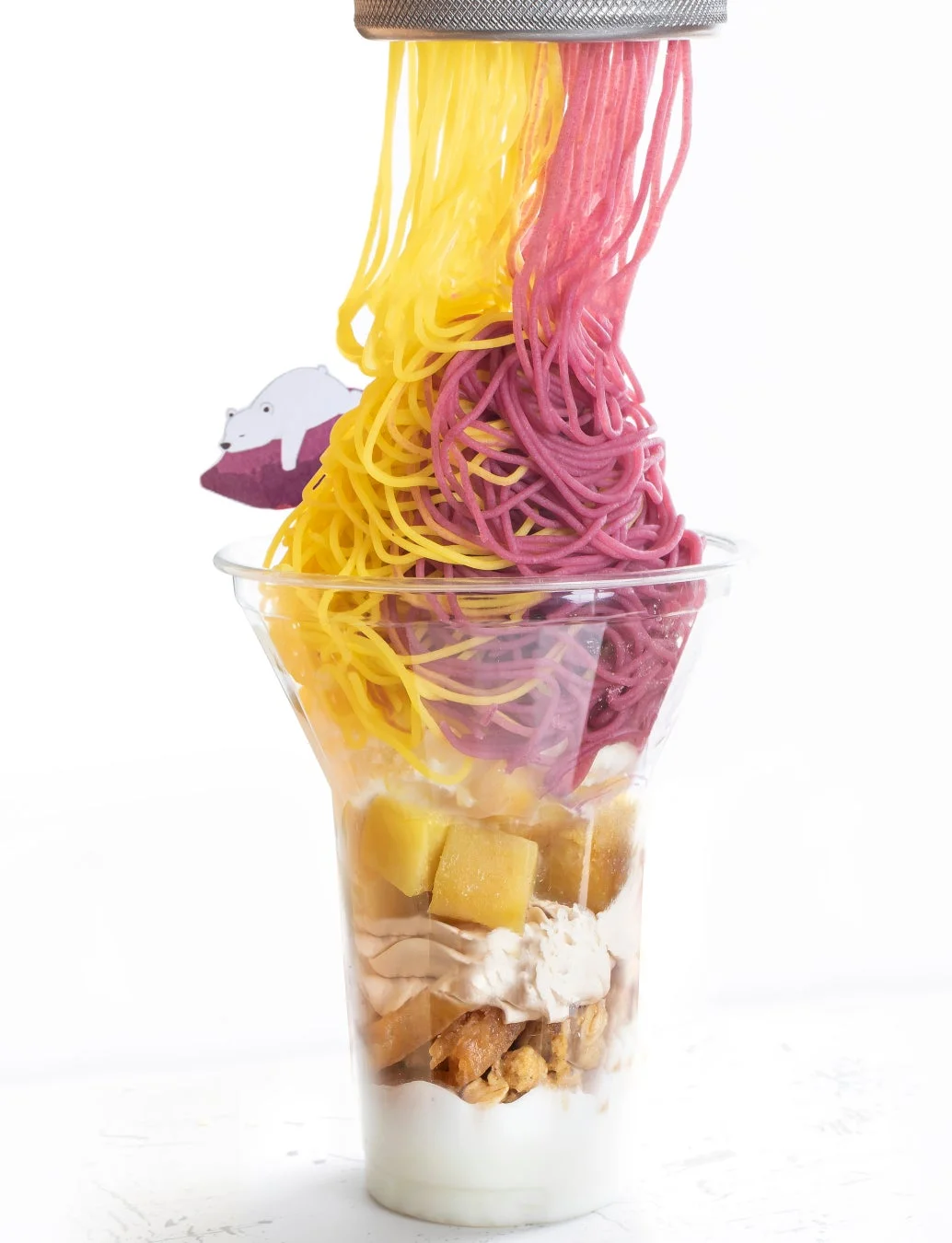 さつまいもモンブランパフェ