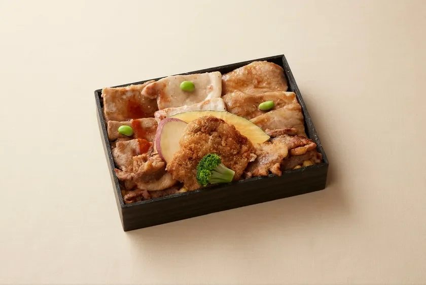 夢の大地4元豚食べ比べ弁当