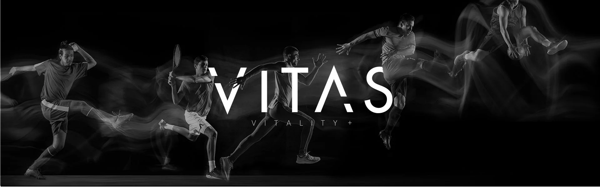 VITAS VITALITY + ロゴとアスリート
